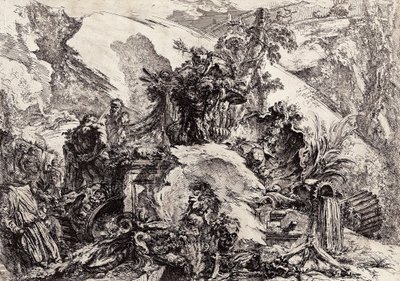 The Skeletons by Giovanni Battista Piranesi
